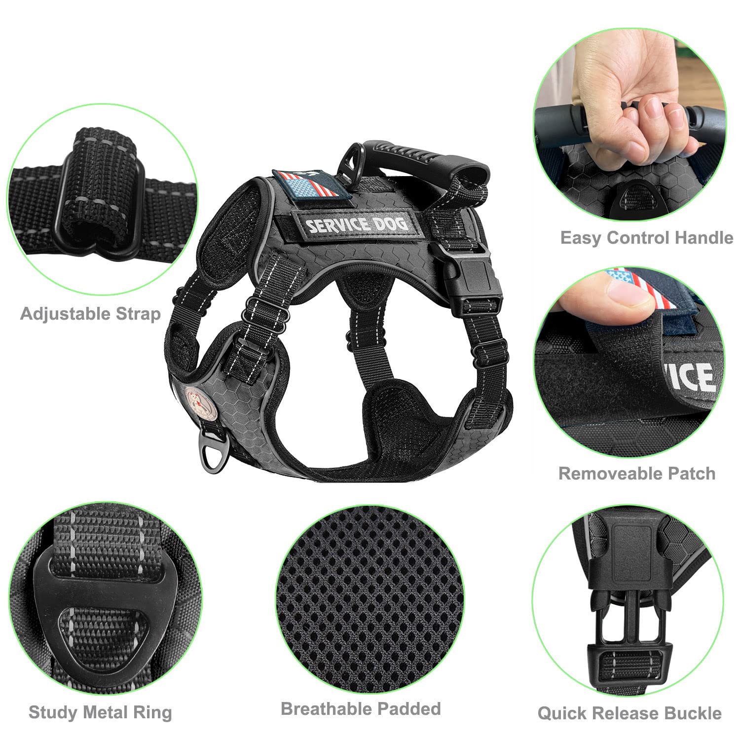 Cymiler vest with 3M reflective straps boosts night visibility.