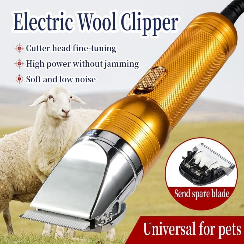Cyxunand electric professional dog clippers motor detail with copper motor.
