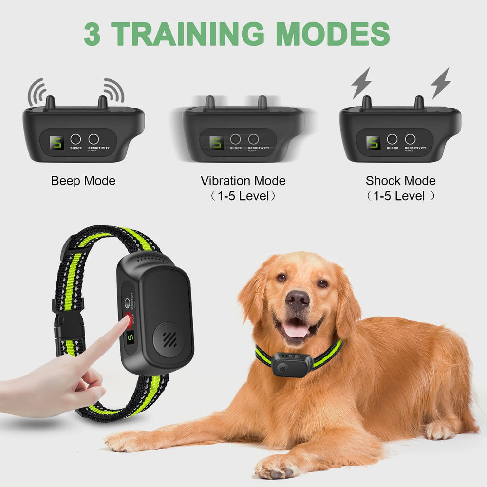CZCCWD bark collar false trigger detection emphasizes reliable training