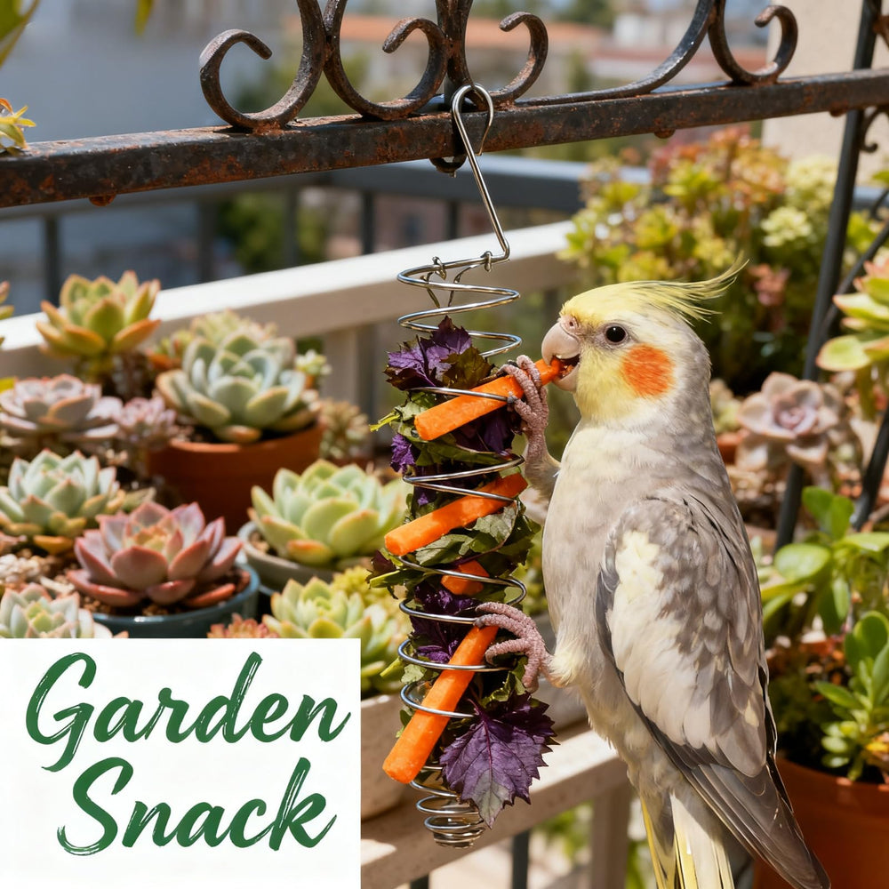 CZMZHFC beak-friendly crunch bars encouraging safe chewing and play