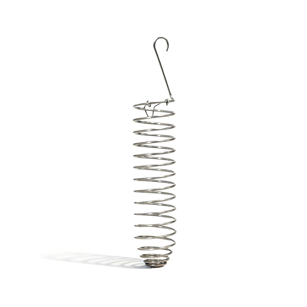 CZMZHFC millet spray holder mounted in cage for easy bird feeding and enrichment