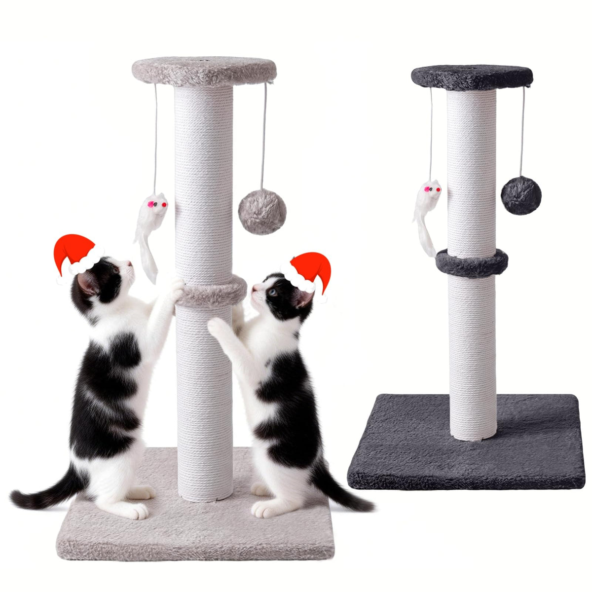 Czoynife 2Pack cat scratching post assembly-ready design for easy setup.