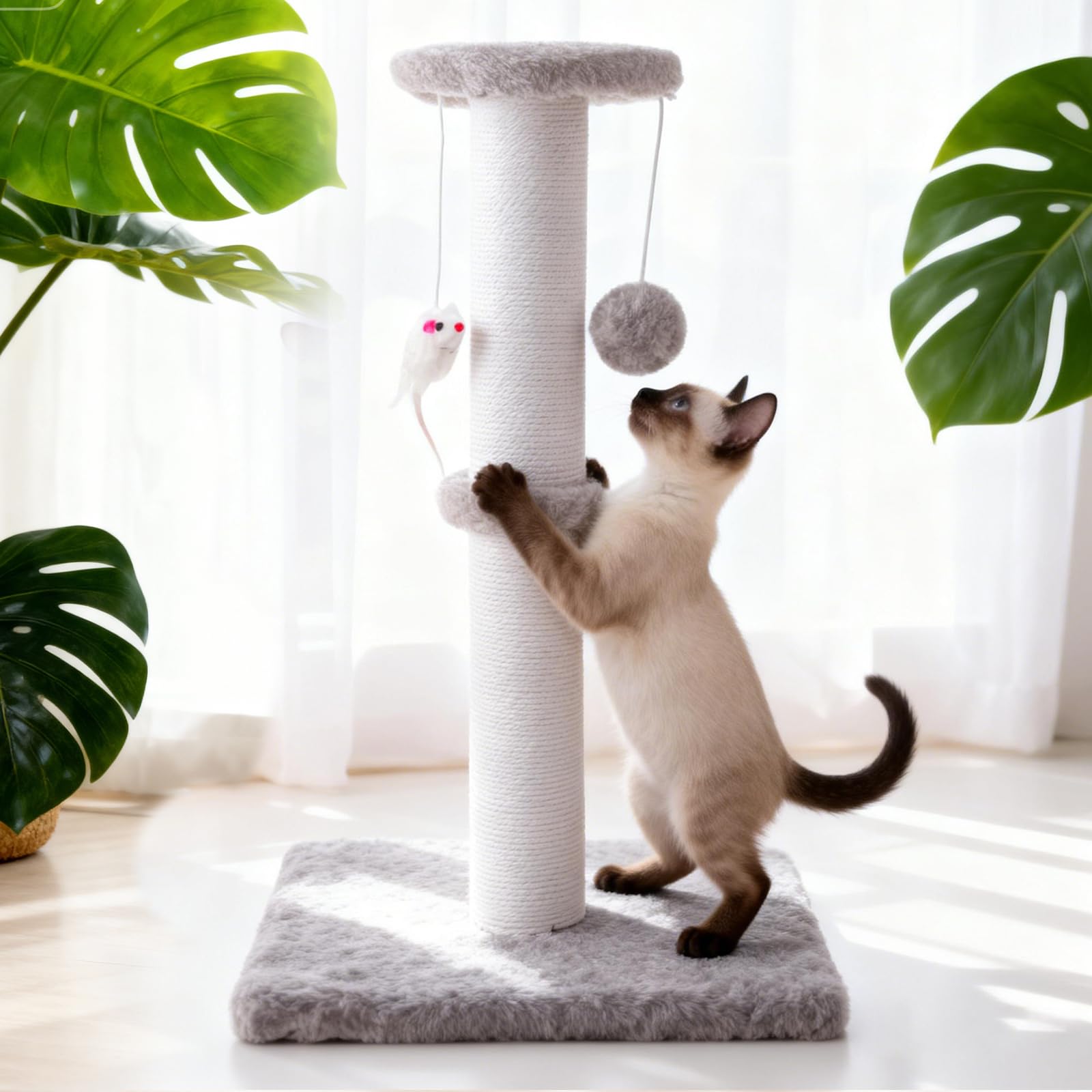 Czoynife indoor kittens setup showcases compact space-saving design.