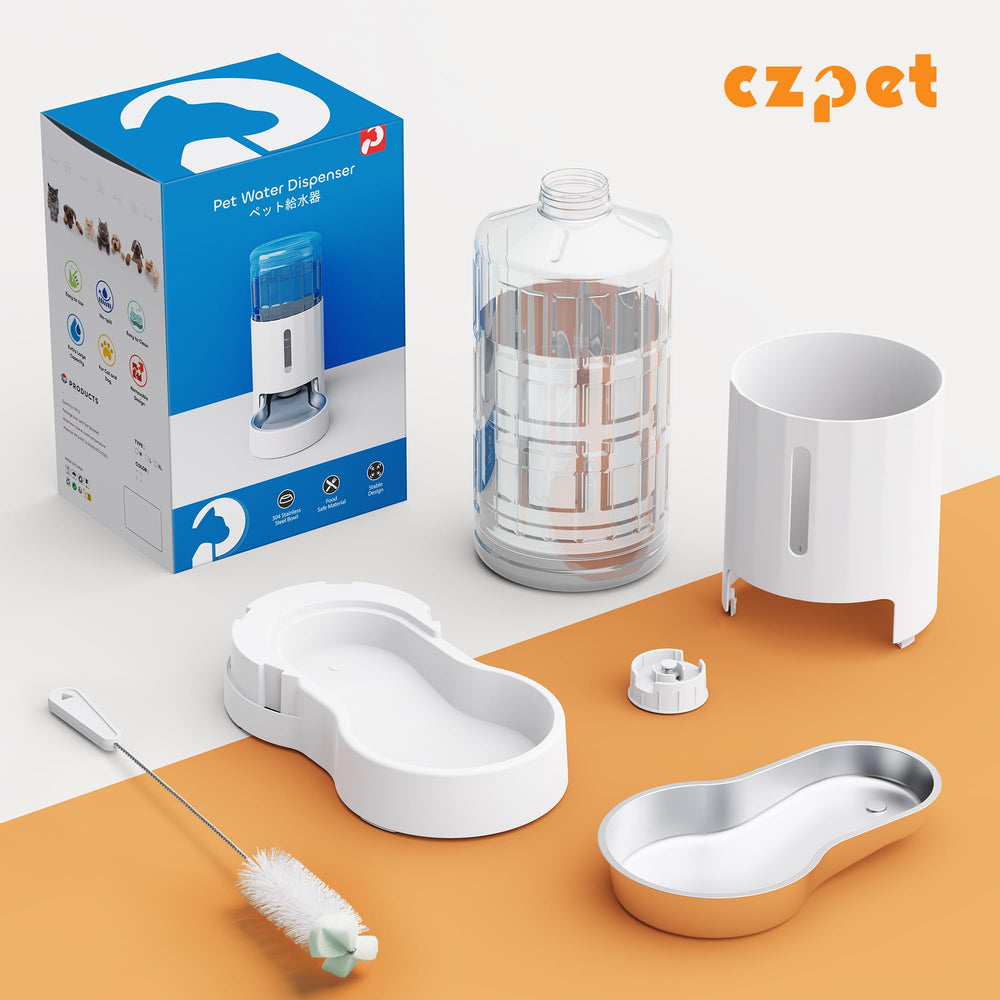 CZPET anti-slip base prevents tipping during excited drinking