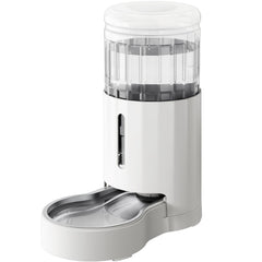 CZPET automatic 7L dispenser front view shows gravity-fed hydration for pets