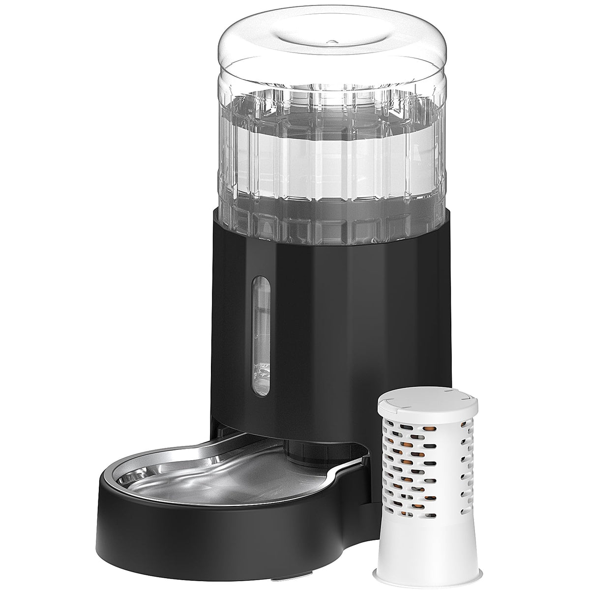 CZPET automatic water dispenser with 4L bottle enabling hands-free hydration for pets.