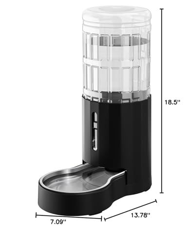 CZPET detachable design with cleaning brush simplifies thorough cleaning