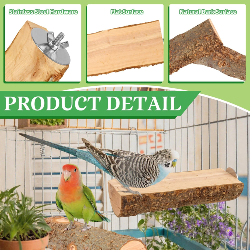 CZWESTC bird safe stainless hardware detail for cage mounting