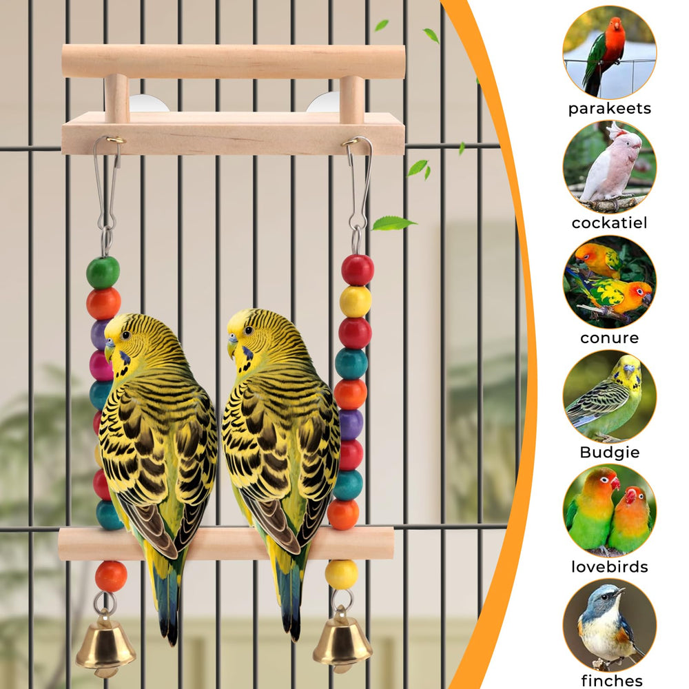 CZWESTC dual-action-entertainment encourages hopping and balancing through stable rest plus gentle swing.