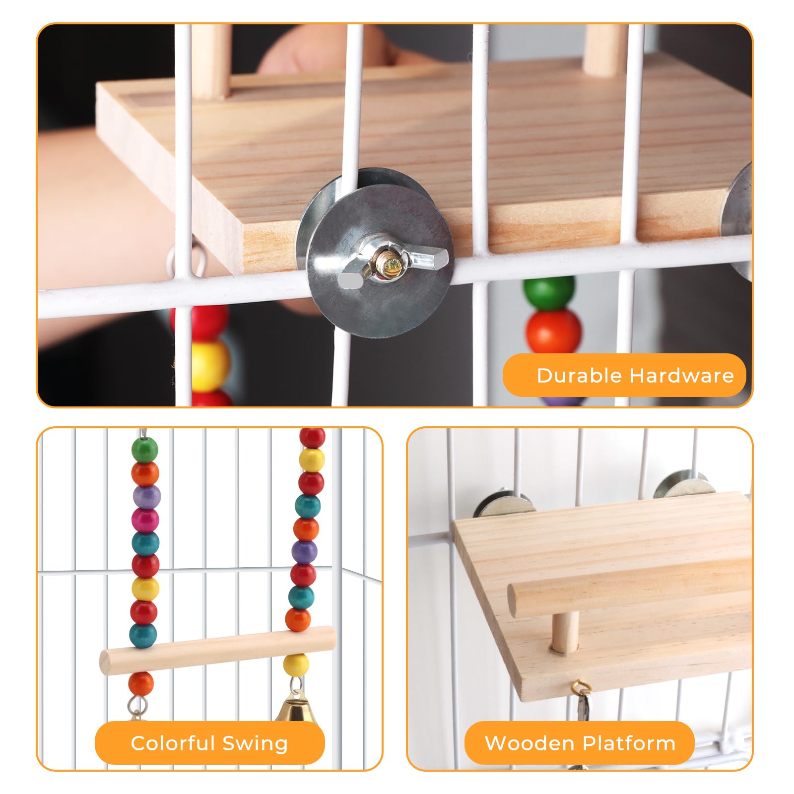 CZWESTC easy-assembly-hardware emphasizes quick setup with included screws.