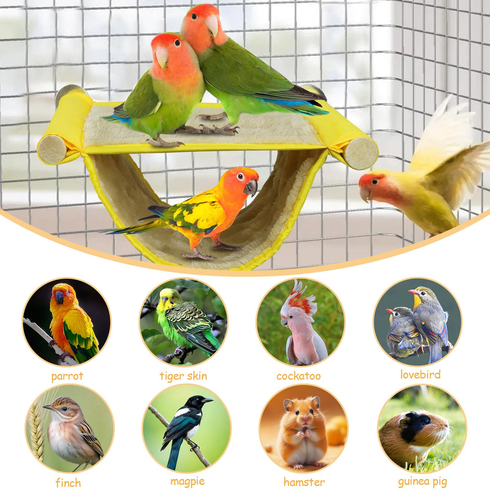 CZWESTC versatile nest-hammock suitable for birds and small pets alike.