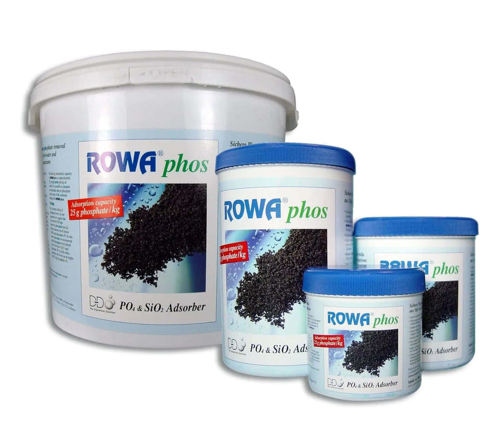 D&D Rowaphos media pouch packaging shows compact form for efficient filtration