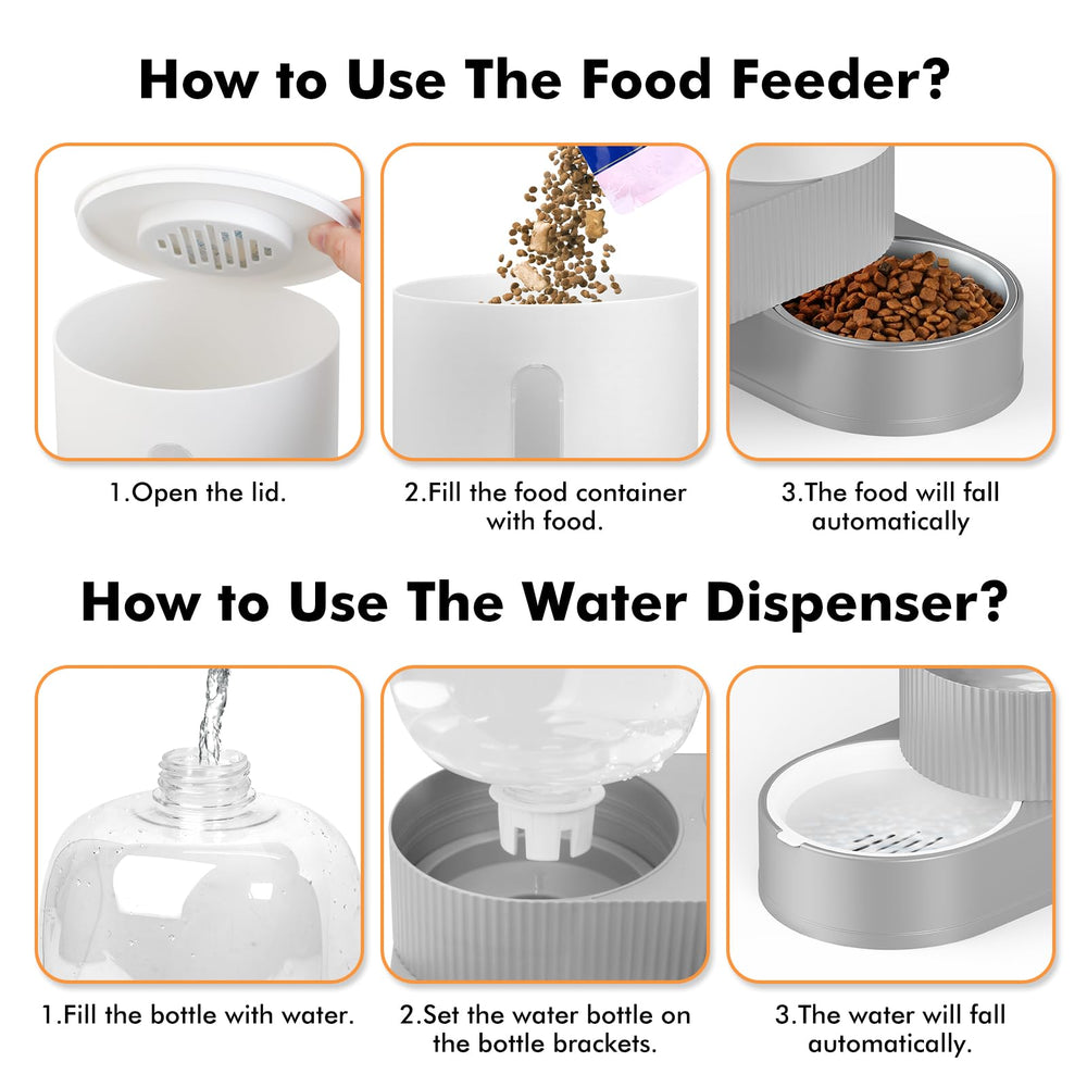 DAAMENT included non-slip mat protects floors and simplifies cleanup after meals.