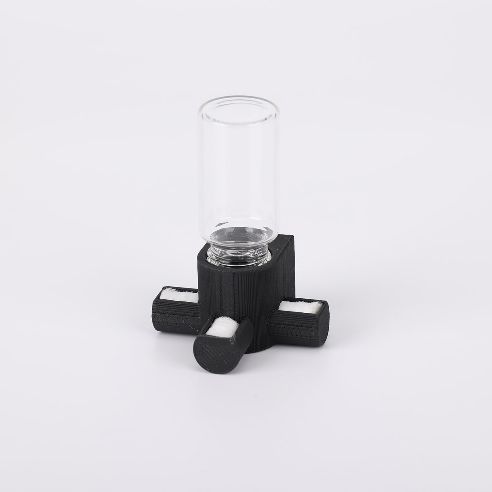 Daerky Jumping Spider Water Dispenser mounted with magnets for easy hanging in enclosures.