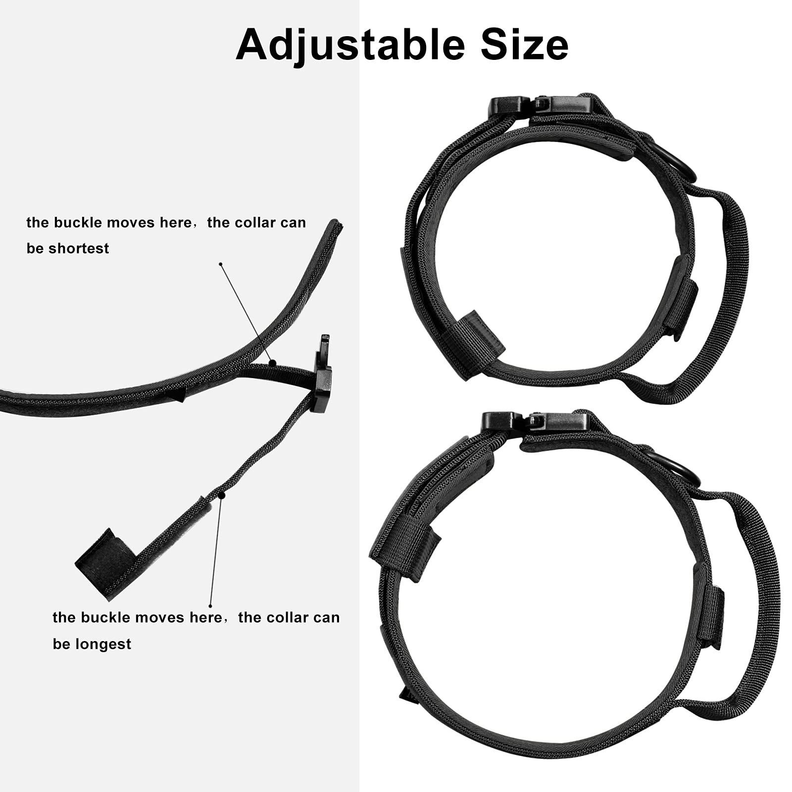 DAGANXI Airtags case attached to collar protecting tracker during adventures