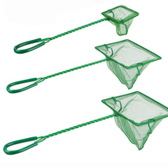 DAGUANZHI 3in net package view shows compact size for small tanks and quick catches.