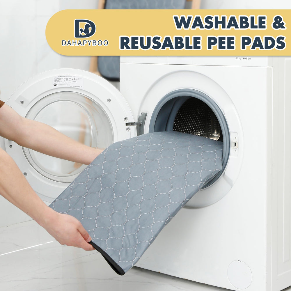 DAHAPYBOO wash-dry cycle demonstrates reusable durability for long-term use.