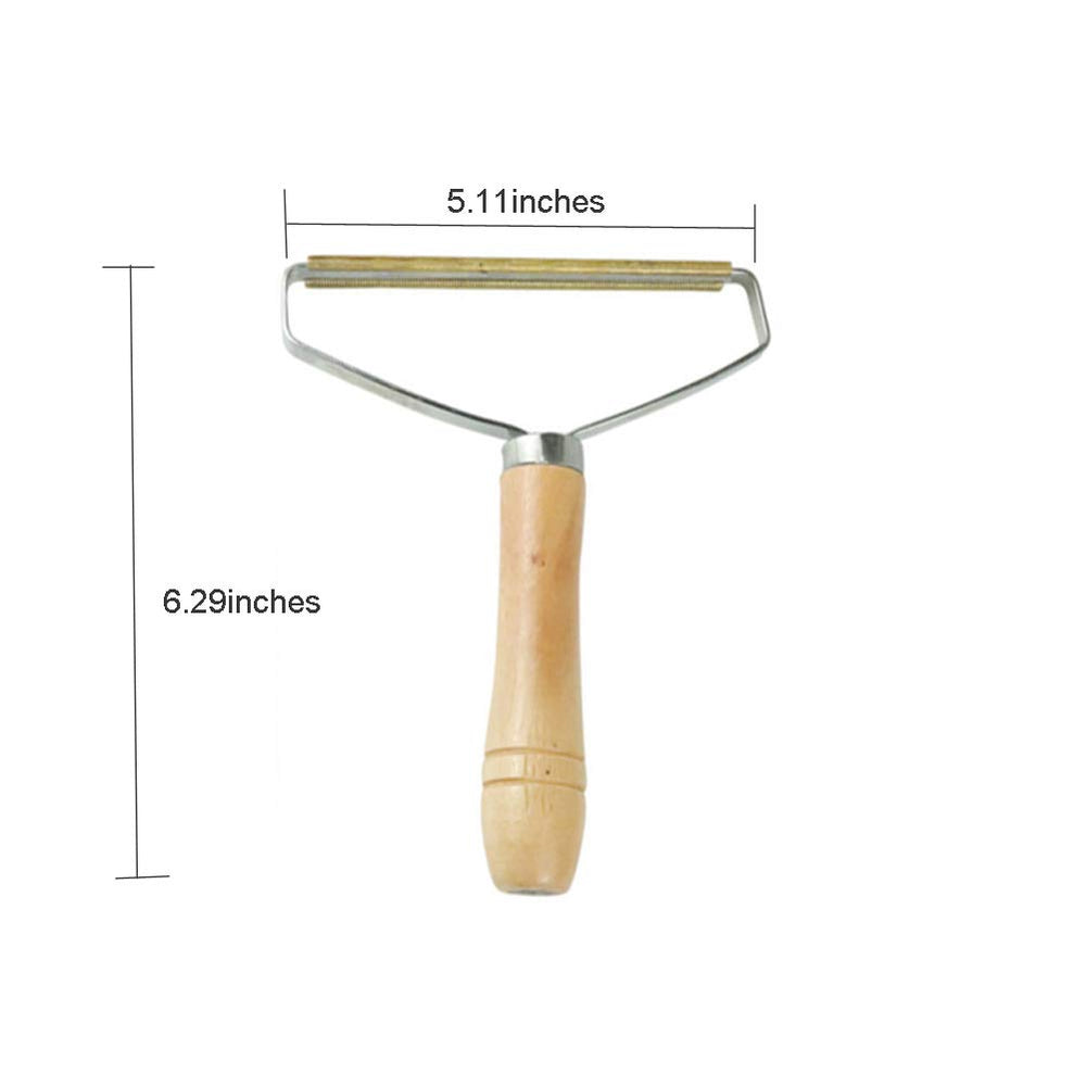 DAIFUQIHUA double-sided copper blade close-up shows powerful hair removal