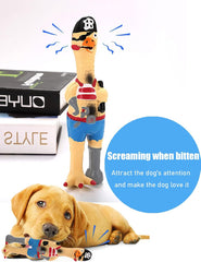 DAJOOEE two-pack packaging image shows durable dog toys for all sizes.