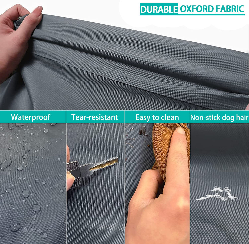 Dalema replacement cover zipper area hidden to resist chewing and keep fillers intact.
