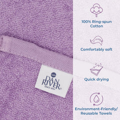 DAN RIVER 20x40 towel size suits medium to large dogs well.