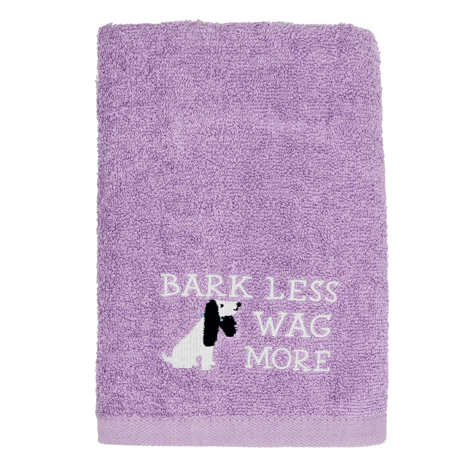 DAN RIVER dog towel ultra-soft fabric keeps pets comfortable during drying.