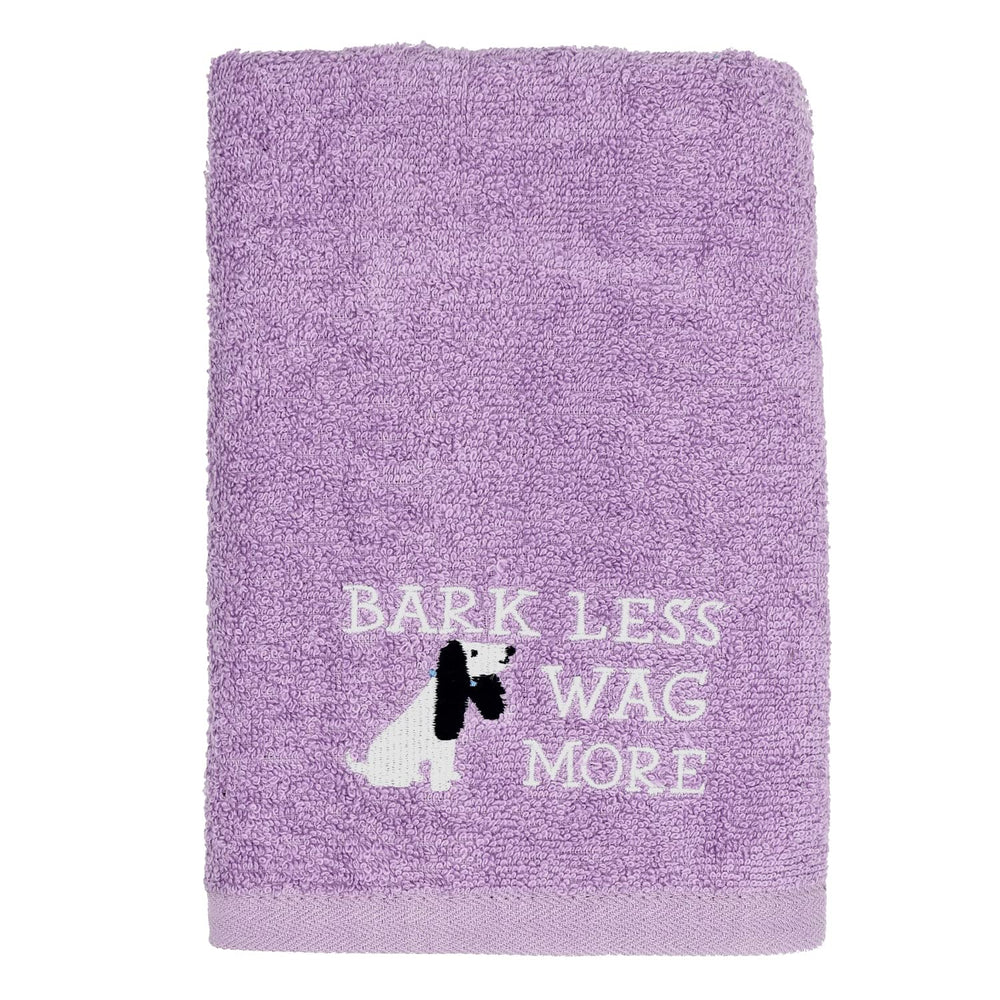 DAN RIVER dog towel ultra-soft fabric keeps pets comfortable during drying.