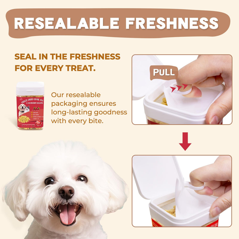 Dancing Tail healthy snack crunchy cubes suitable for training and rewards