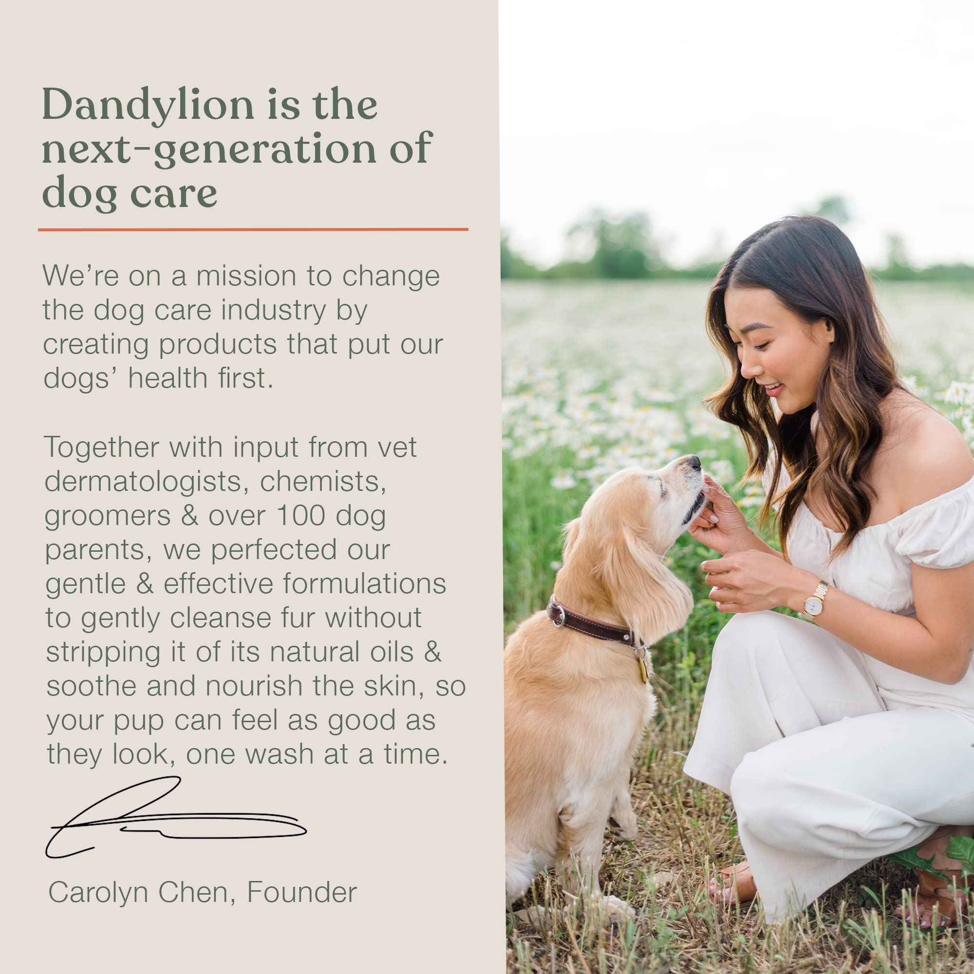 Dandylion Clean Paws refillable packaging on a shelf.