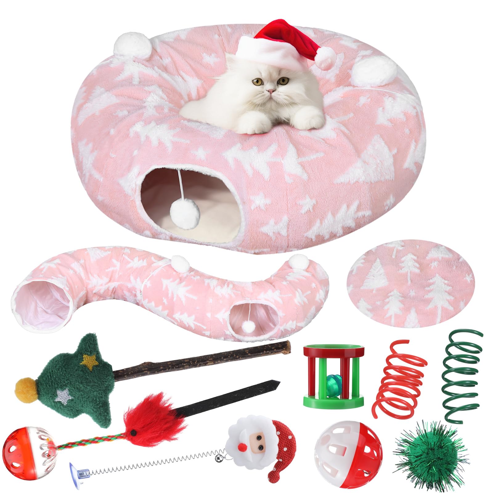 Dansydaisy 3ft peekaboo playground provides a roomy hide-and-seek area for pets