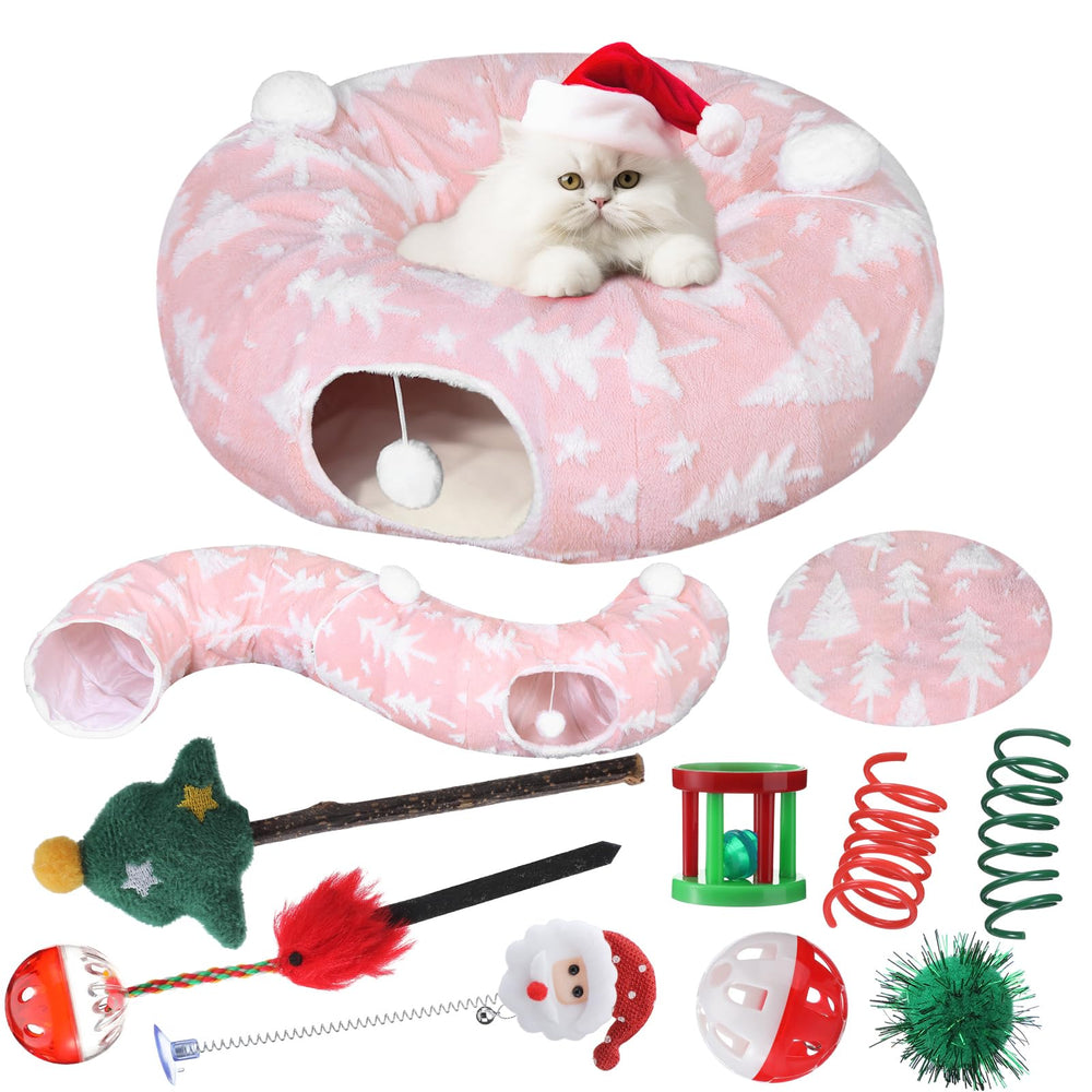 Dansydaisy 3ft peekaboo playground provides a roomy hide-and-seek area for pets