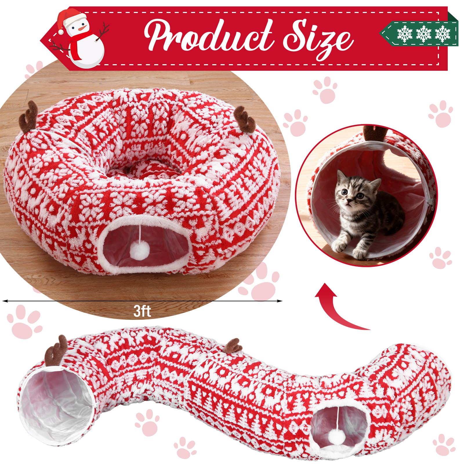 Dansydaisy 3ft peekaboo playground enabling stretch, hide, and chase