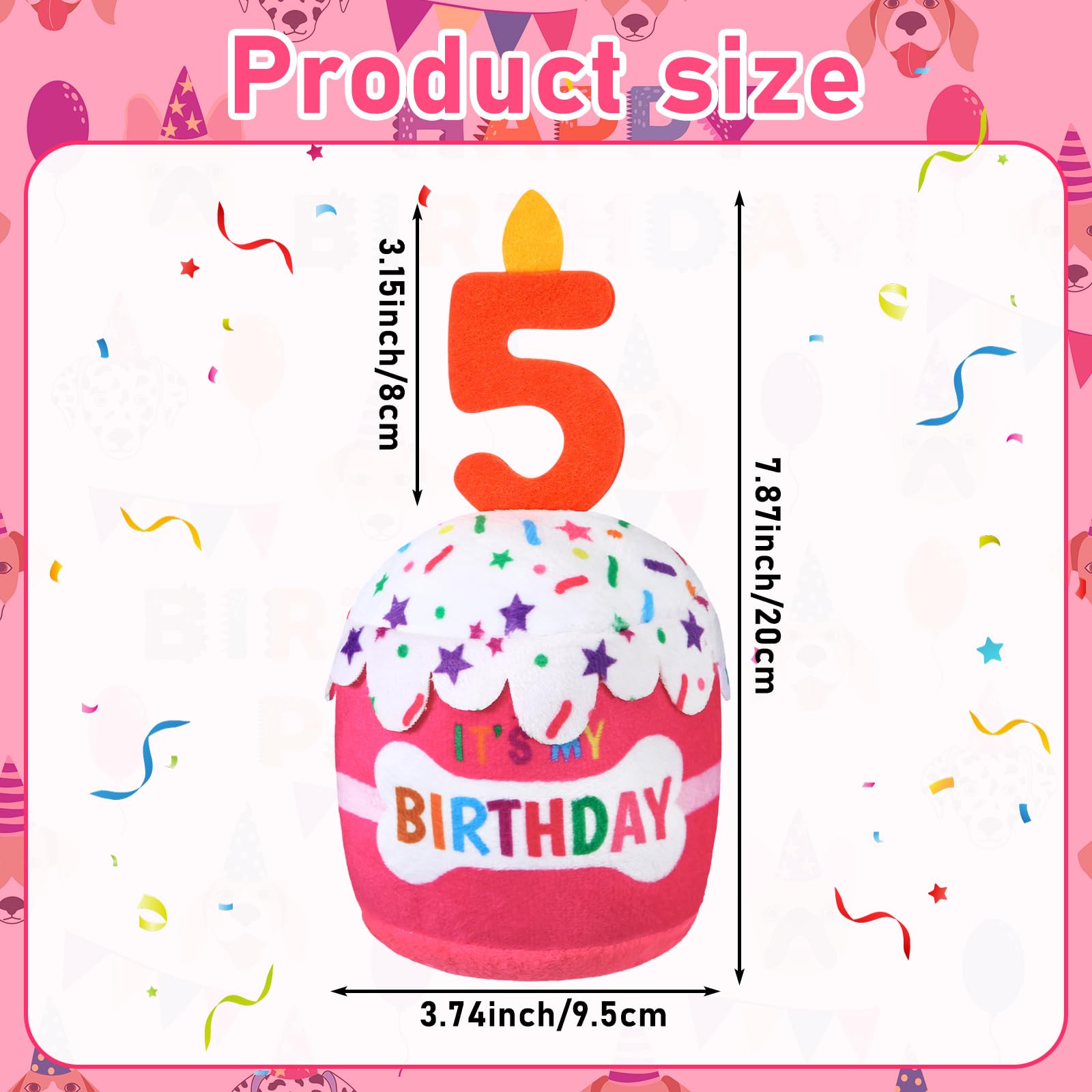Dansydaisy dog birthday party decor pink—adds fun ambiance to celebrations