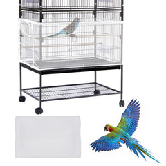 Daoeny bird cage cover keeps the cage tidy and room neat.