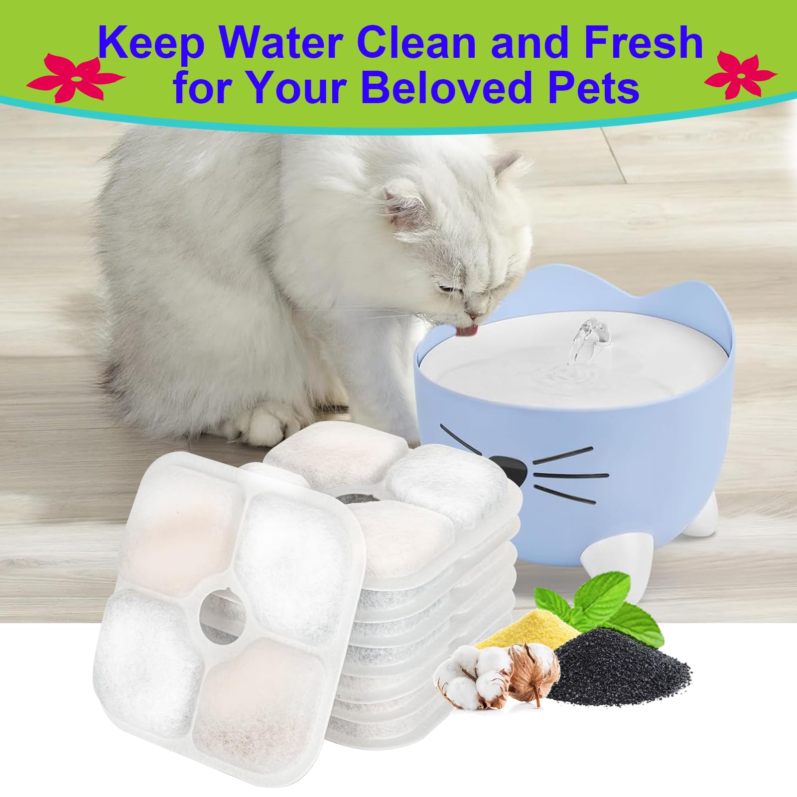 Daoxuan water stream illustrating fresh taste for cats