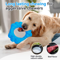 DAOZIJI ring toy with safety edges delivers comfortable chewing experience.