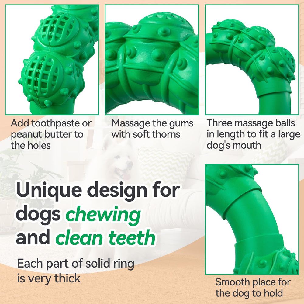 DAOZIJI interactive dog toy for indoor and outdoor play