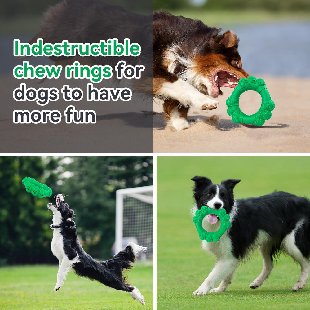 DAOZIJI ring-toy with three-balls covers the mouth for cleaning