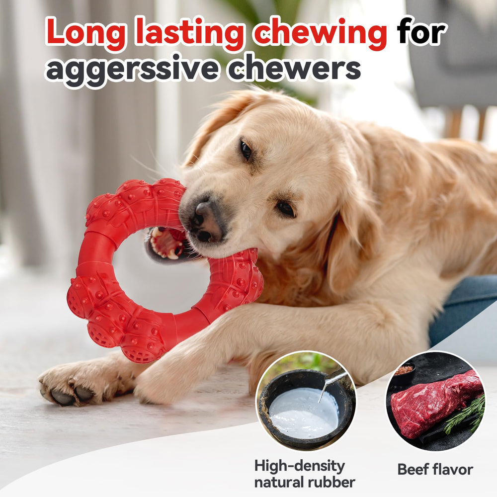 DAOZIJI safe dog toy with smooth edges for mouth-safe chewing.