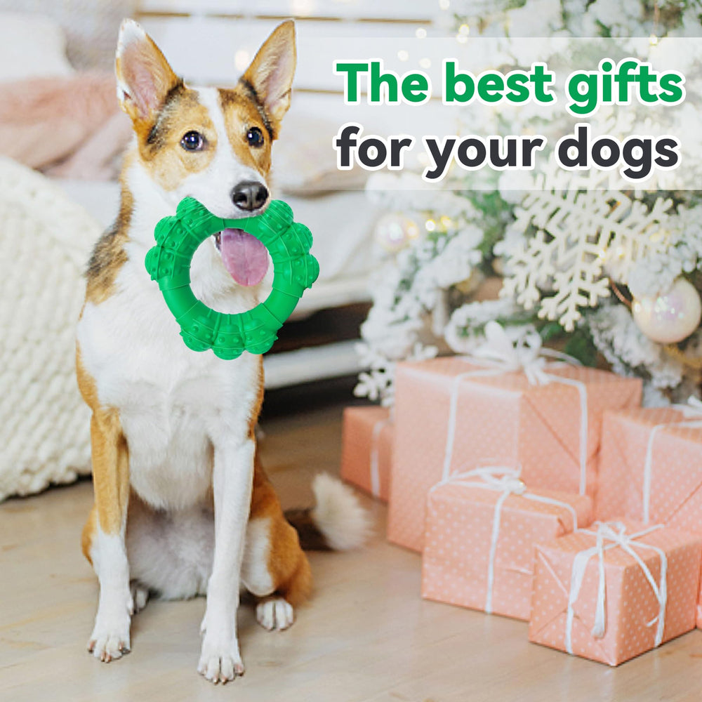 DAOZIJI safe dog toy with soft edges protects mouths during play