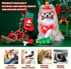 DARDOHIA Christmas hat on toy adds festive charm for photos and celebrations.