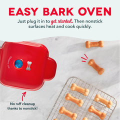 DASH Mini Dog Treat Maker bone-shaped treats ideal for training rewards