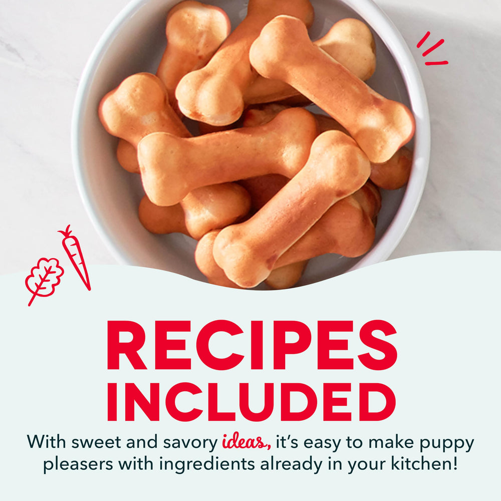 DASH Mini Dog Treat Maker compact design fits small kitchens