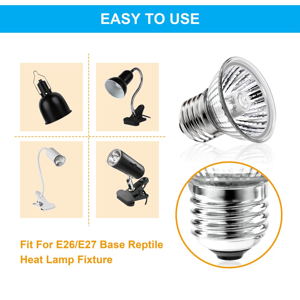 DaToo 50W bulb long life design for less frequent replacements