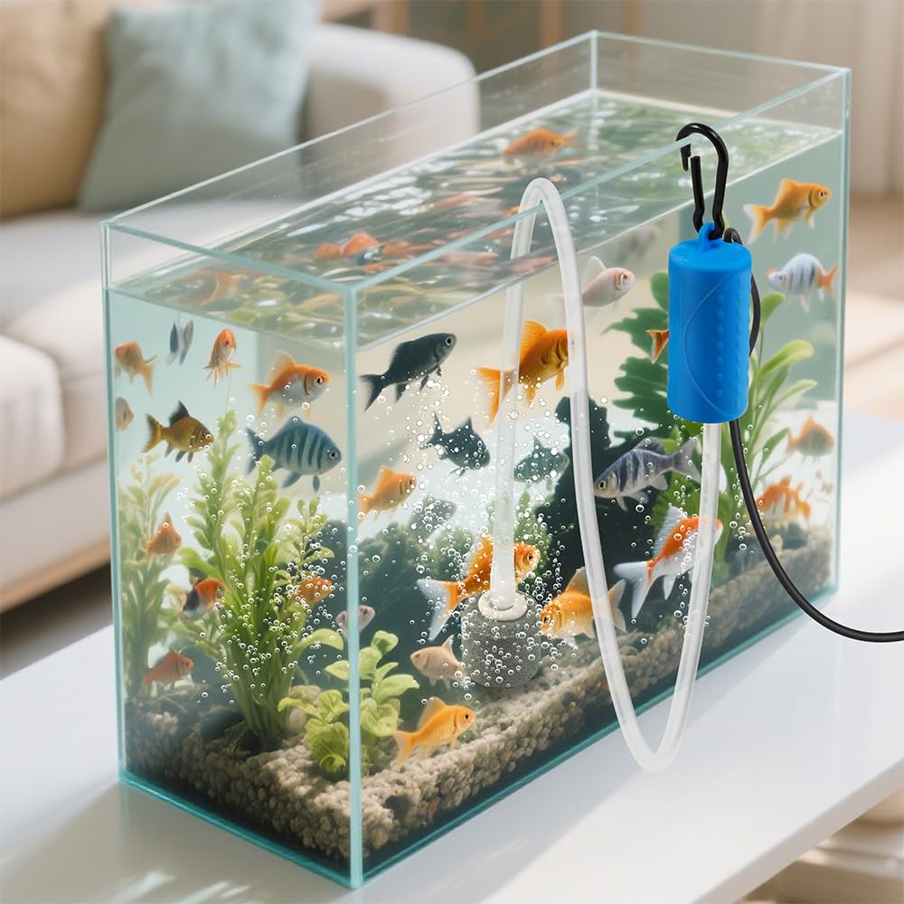 DaToo Includes airline tubing and air stone for immediate tank oxygenation setup.