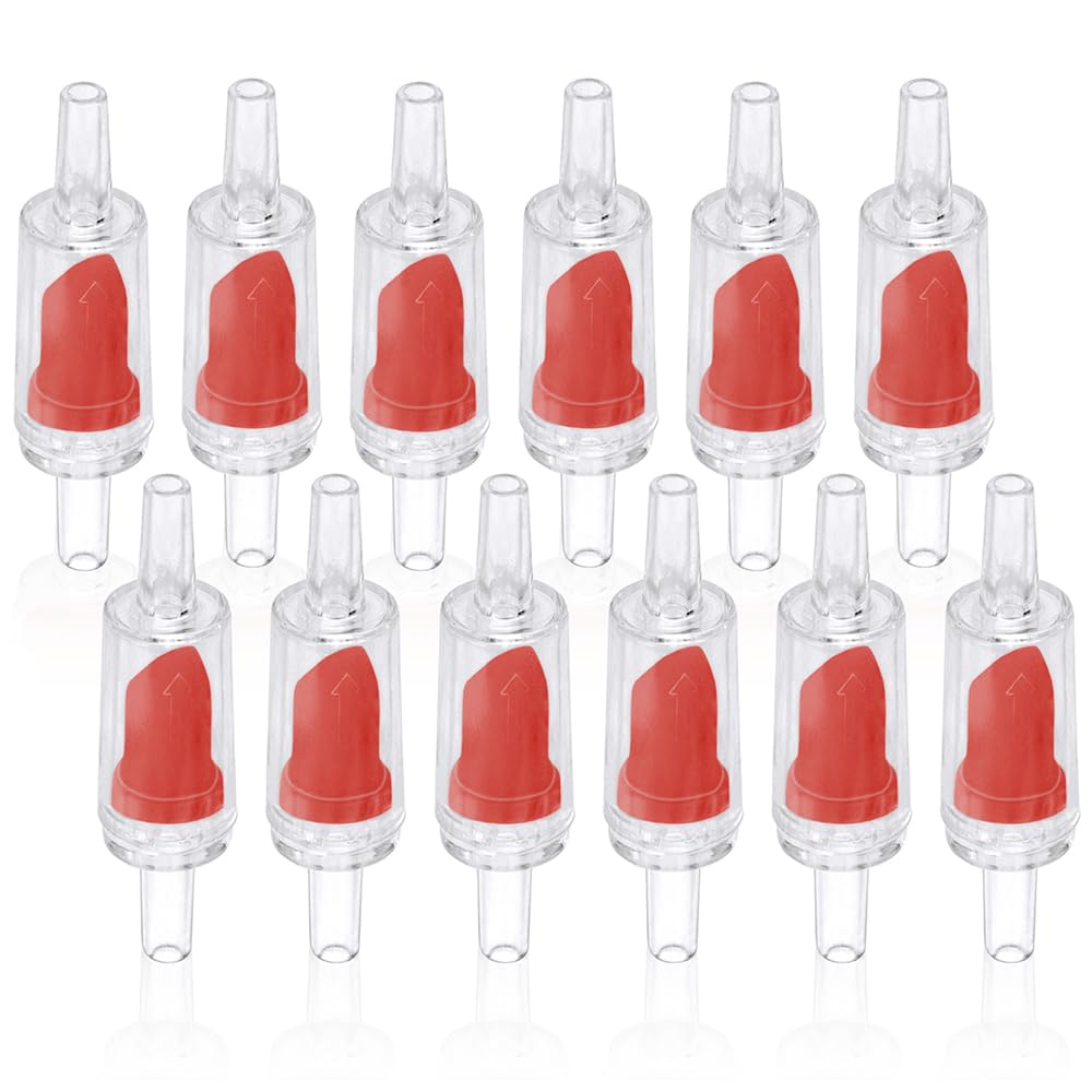 DaToo aquarium air-pump check valve package secures tubing and prevents backflow.