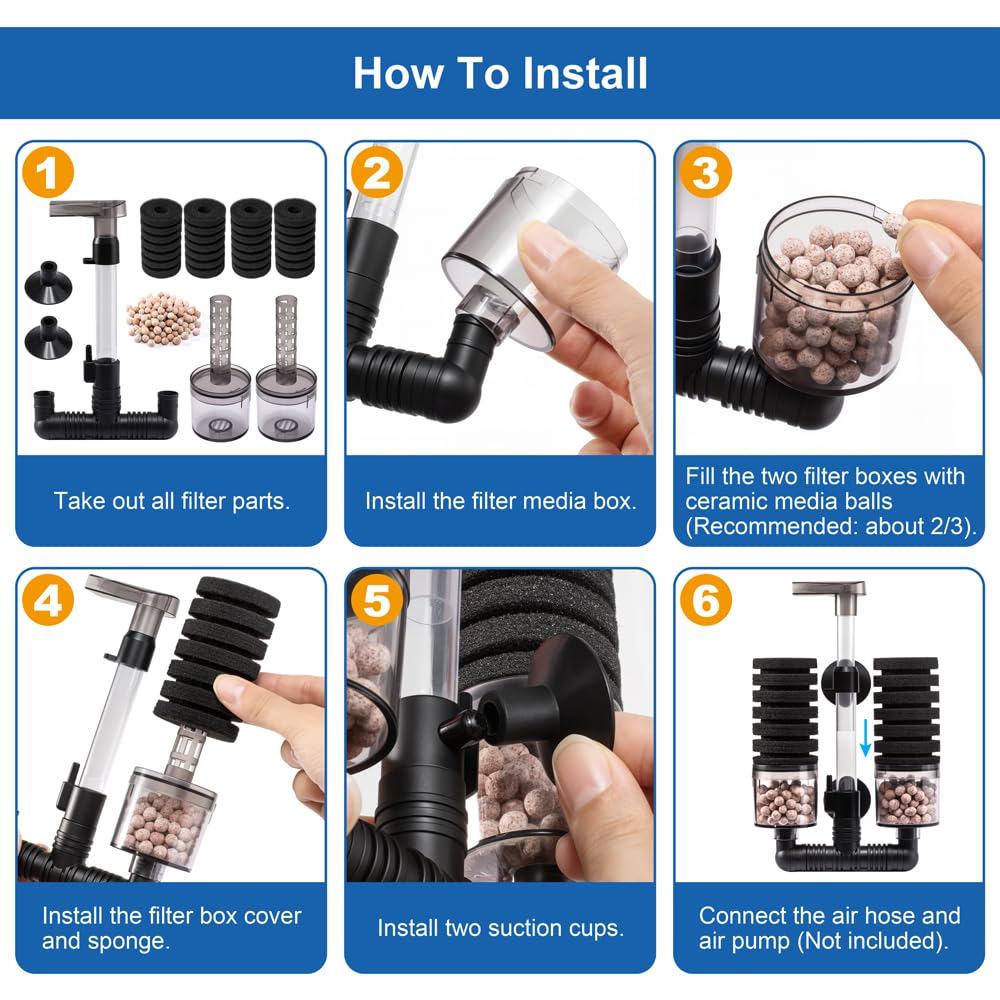 DaToo assembly with standard 4mm hose offers easy setup with common air pumps.