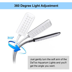 DaToo LED clip light saves energy while brightening your tank