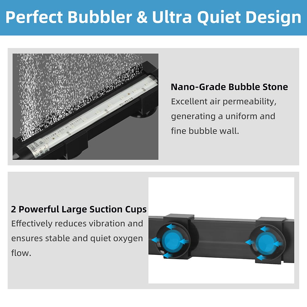 DaToo multicolor LED beads closeup highlights seven-color cycling