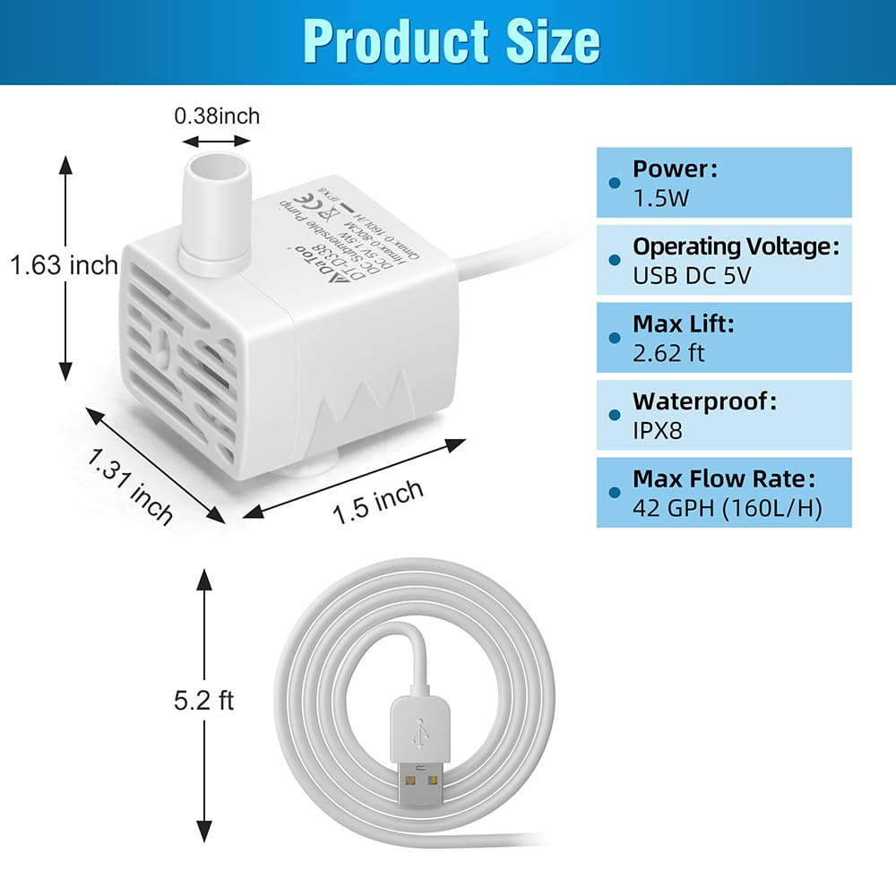 DaToo pump ships with one-year after-sales service and 24/7 support.